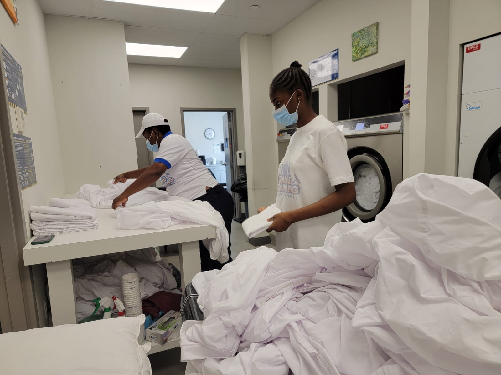 Notre équipe en action